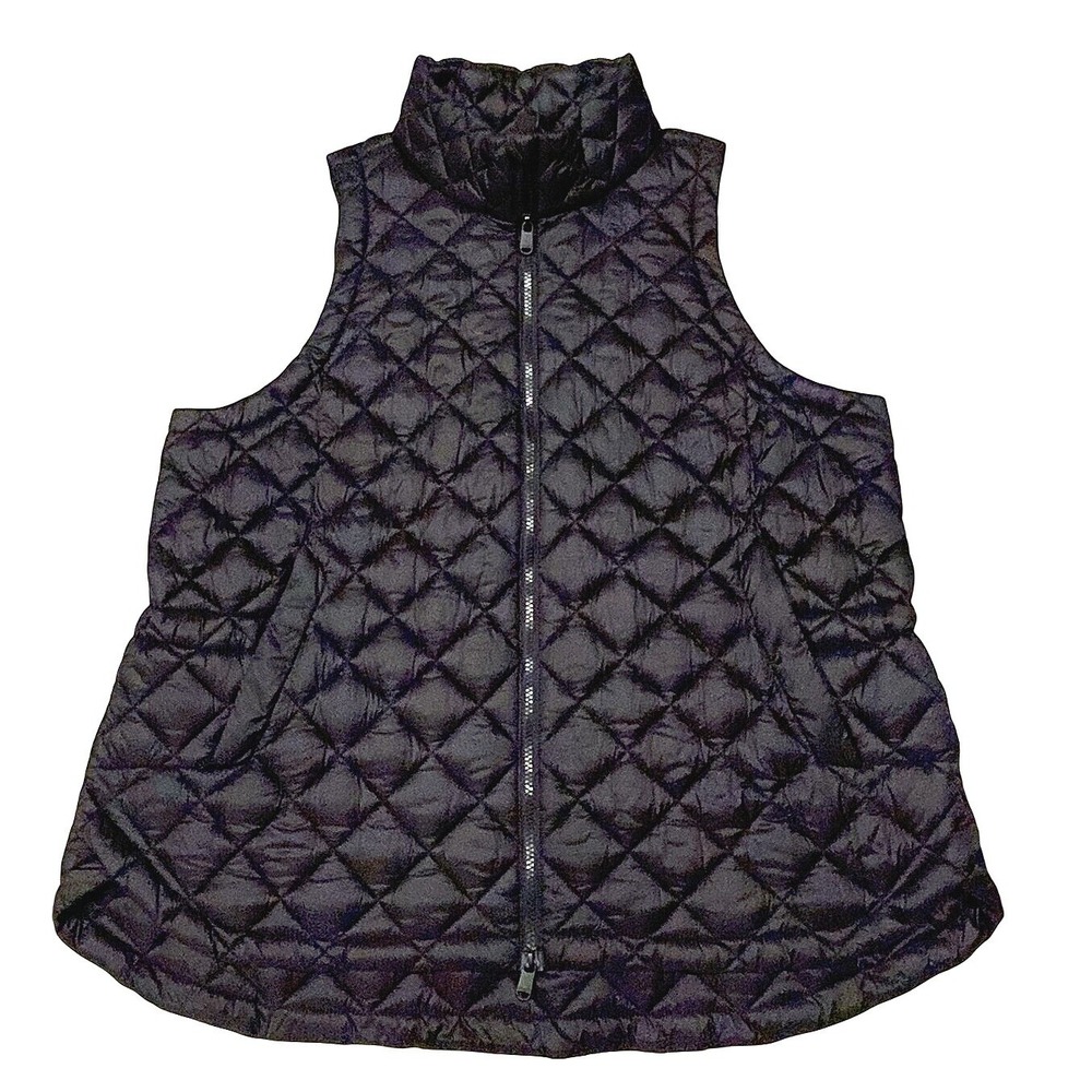 Athleta Quilted Puffer Vest in Black